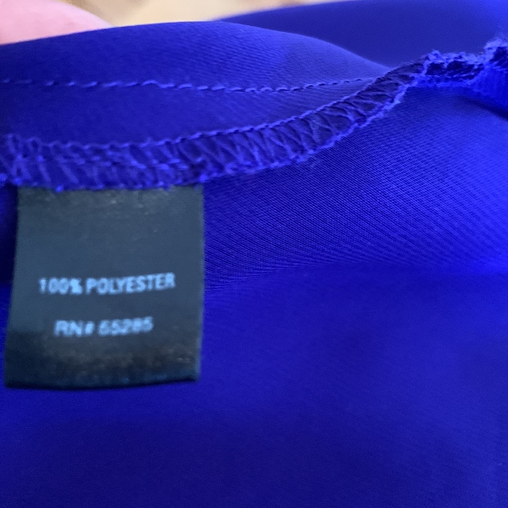 Express New Without Tags Asymmetrical Ruffle Top - image 6